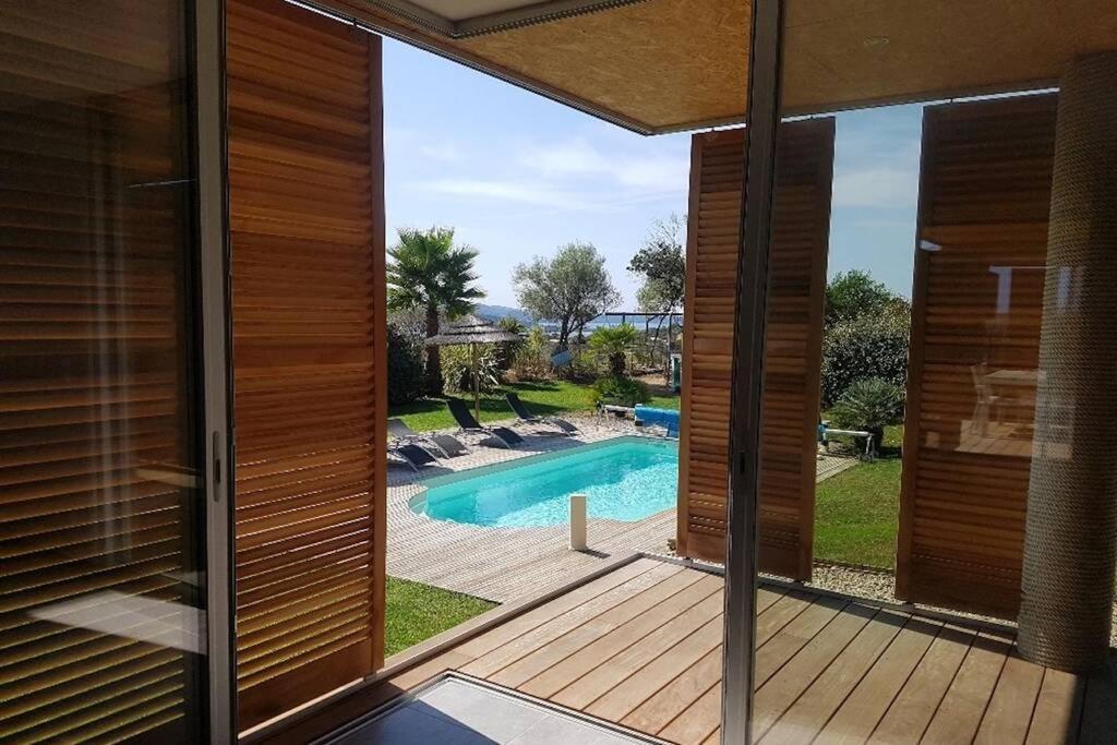 Splendide Appartement T3 Piscine Et Vue Mer Grosseto-Prugna Exterior foto