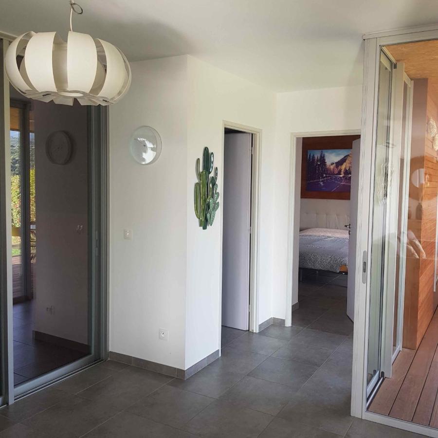Splendide Appartement T3 Piscine Et Vue Mer Grosseto-Prugna Exterior foto